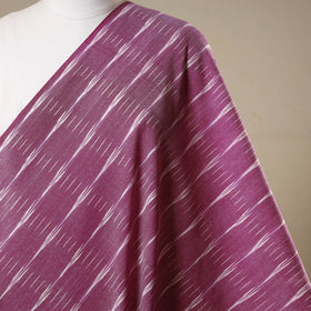 Pink - cotton pochampally ikat fabric 26 - handcrafted