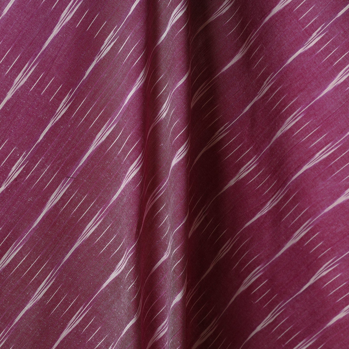 Pink - cotton pochampally ikat fabric 26 - handcrafted