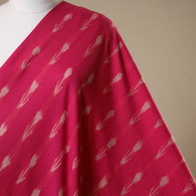 Pink - cotton pochampally ikat fabric 31 - handcrafted