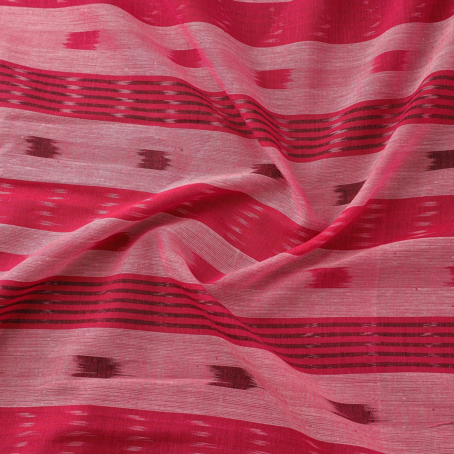 Cotton sambalpuri ikat fabric 39 - handcrafted