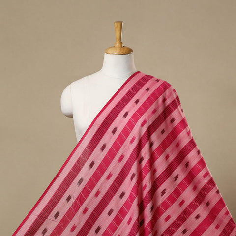 Cotton sambalpuri ikat fabric 39 - handcrafted