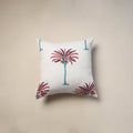 Cotton sanganeri cushion cover (16 x 16 in) 106