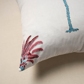 Cotton sanganeri cushion cover (16 x 16 in) 106