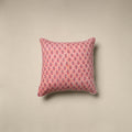 Cotton sanganeri cushion cover 26 - handcrafted