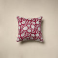 Cotton sanganeri cushion cover 27 - handcrafted