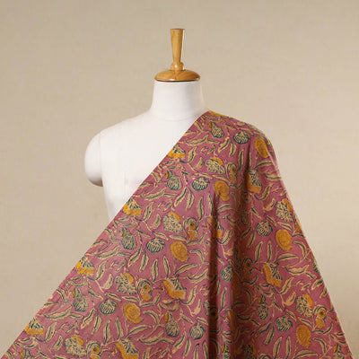 Pink - cotton sanganeri fabric 12 - handcrafted