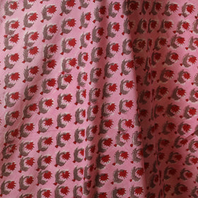Pink - cotton sanganeri fabric 18 - handcrafted