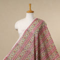 Pink - cotton sanganeri fabric 22 - handcrafted