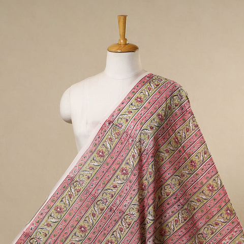 Pink - cotton sanganeri fabric 22 - handcrafted