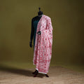 Cotton sanganeri floral dupatta 21 - handcrafted