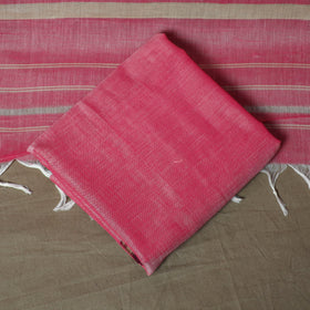 Dharwad cotton 3pc unstitched dress material with border 16