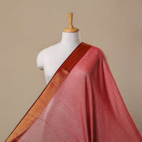 Dharwad cotton fabric with border 09 - handcrafted