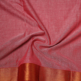 Dharwad cotton fabric with border 09 - handcrafted