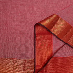 Dharwad cotton fabric with border 09 - handcrafted