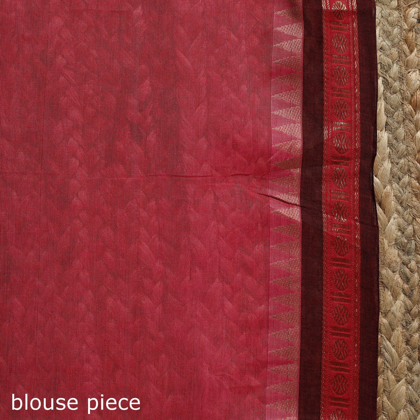 Dharwad cotton saree with border 15 - handcrafted