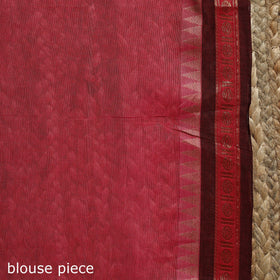 Dharwad cotton saree with border 15 - handcrafted