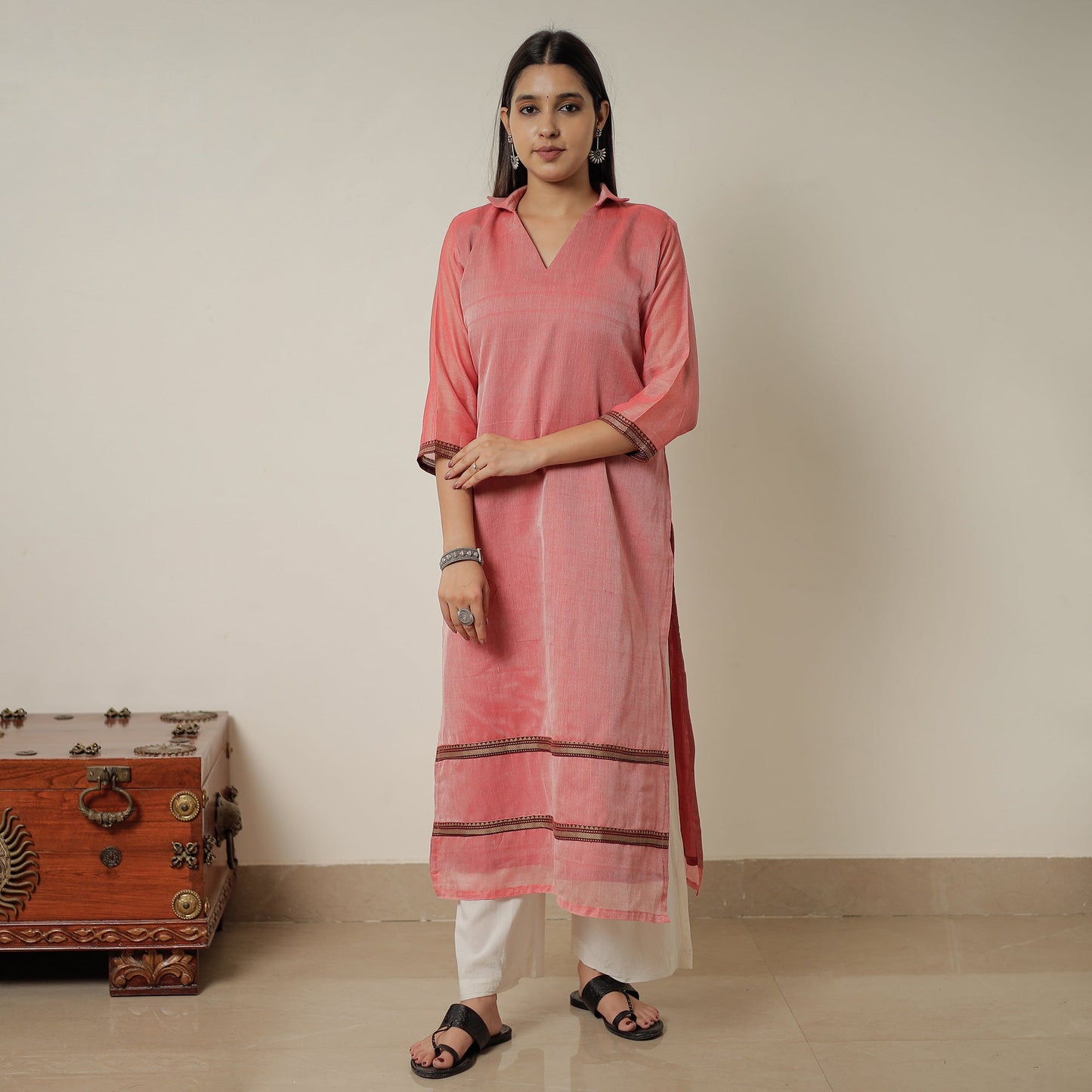  Dharwad Cotton Straight Kurta for Women
