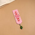 Dot art mandala handpainted wooden bookmark 13 - handcrafted