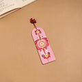 Dot art mandala handpainted wooden bookmark 19 - handcrafted