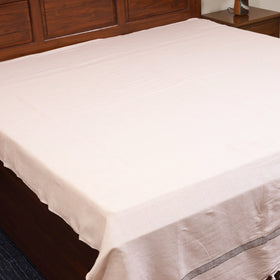 Pink - double handloom cotton bed sheet (108 x 90 in) 12