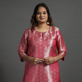 banarasi silk kurta set