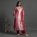 banarasi silk kurta set