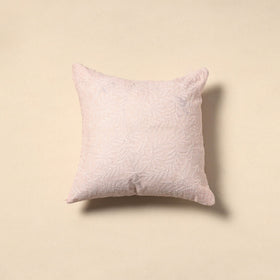 Embroidered kota doria cushion cover 53 - handcrafted