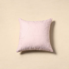 Embroidered kota doria cushion cover 53 - handcrafted
