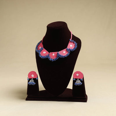 Buy Fabart Bead Work Necklace Set