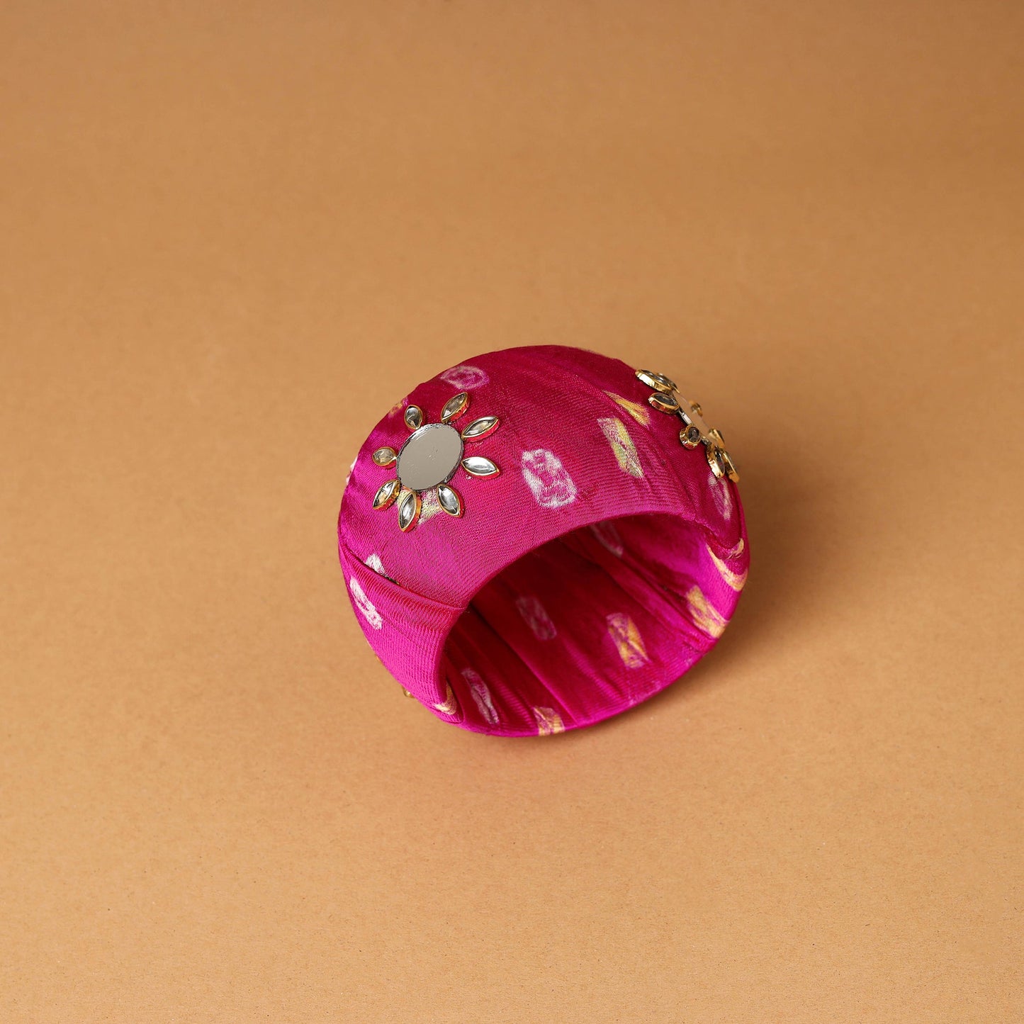 Fabart Kundan & Mirror Work Handmade Bangle 28