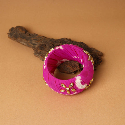 Fabart Kundan Work Handmade Bangle 17