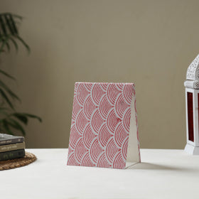 Pink - fabric embellished handmade photo frame (8 x 6 in)