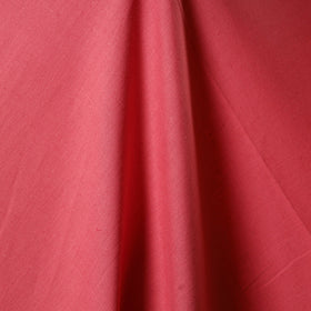 Pink - flex cotton prewashed plain fabric 04 - handcrafted