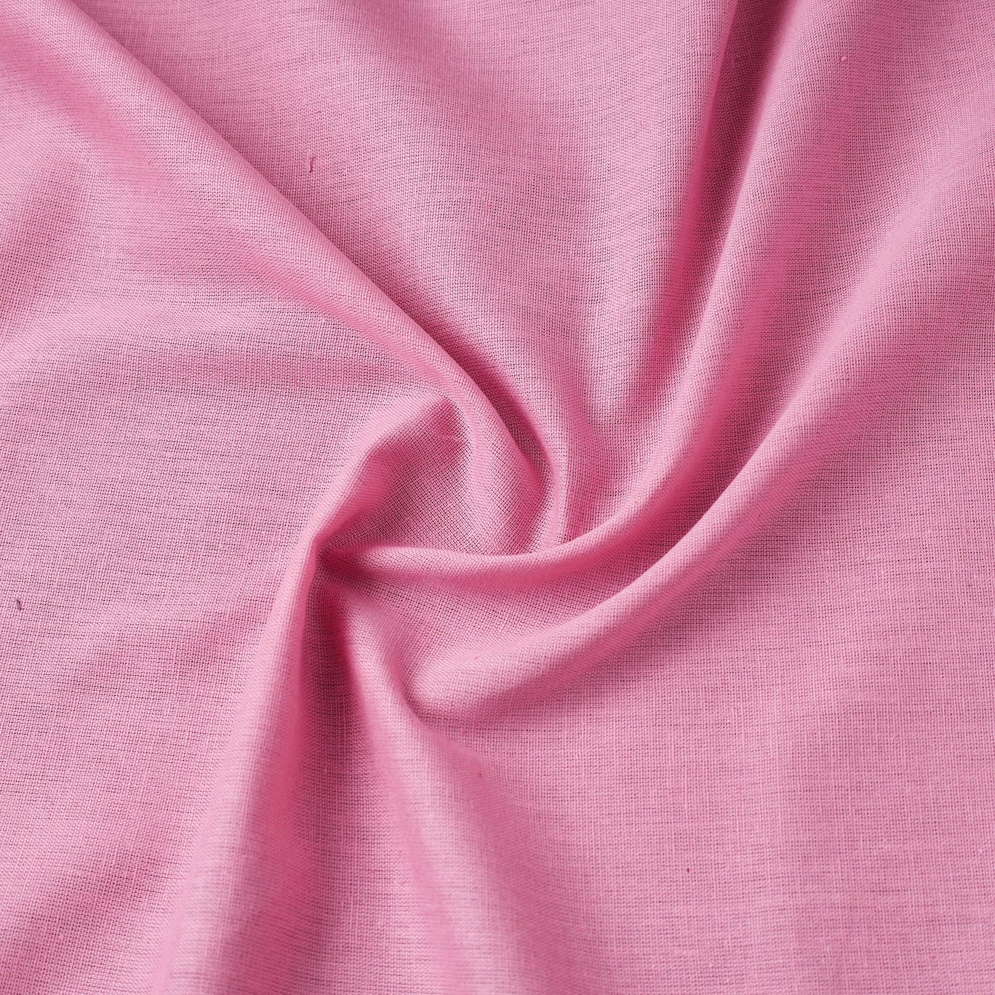 Pink Flex Cotton Prewashed Plain Fabric