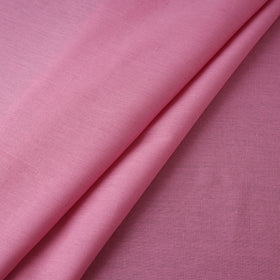 Pink - flex cotton prewashed plain fabric 19 - handcrafted