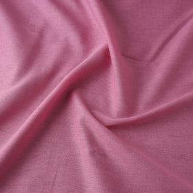 Pink - flex cotton prewashed plain fabric 19 - handcrafted