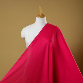 Pink - flex cotton prewashed plain fabric 21 - handcrafted
