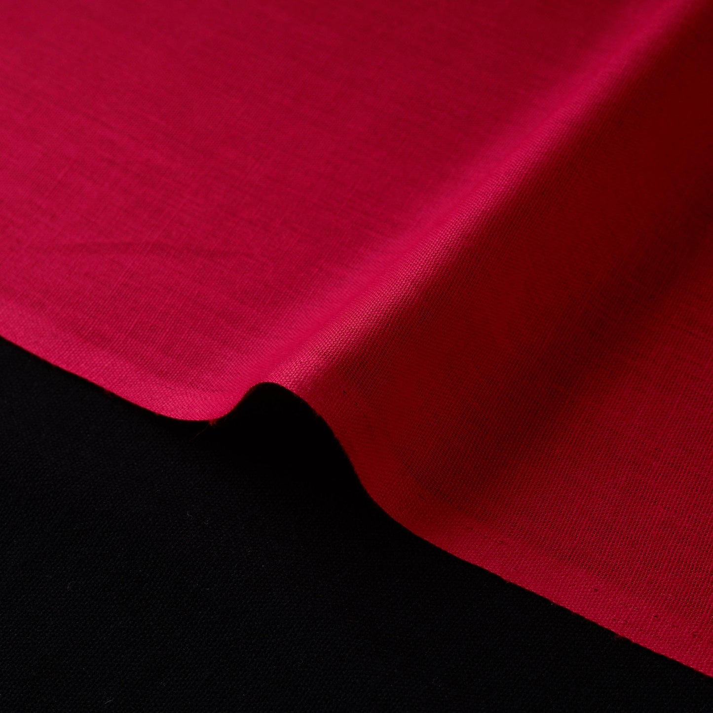 Pink - flex cotton prewashed plain fabric 21 - handcrafted