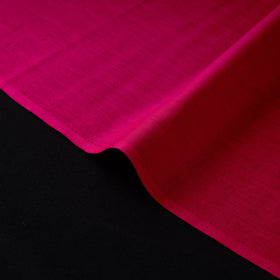 Pink - flex cotton prewashed plain fabric 22 - handcrafted