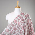 Buy Sanganeri Block Print Fabric - Floral Rajasthani
