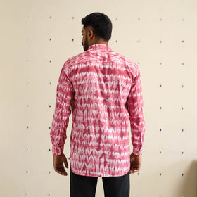 Buy Full Sleeve Tie & Dye Cotton Men Shibori Shirt