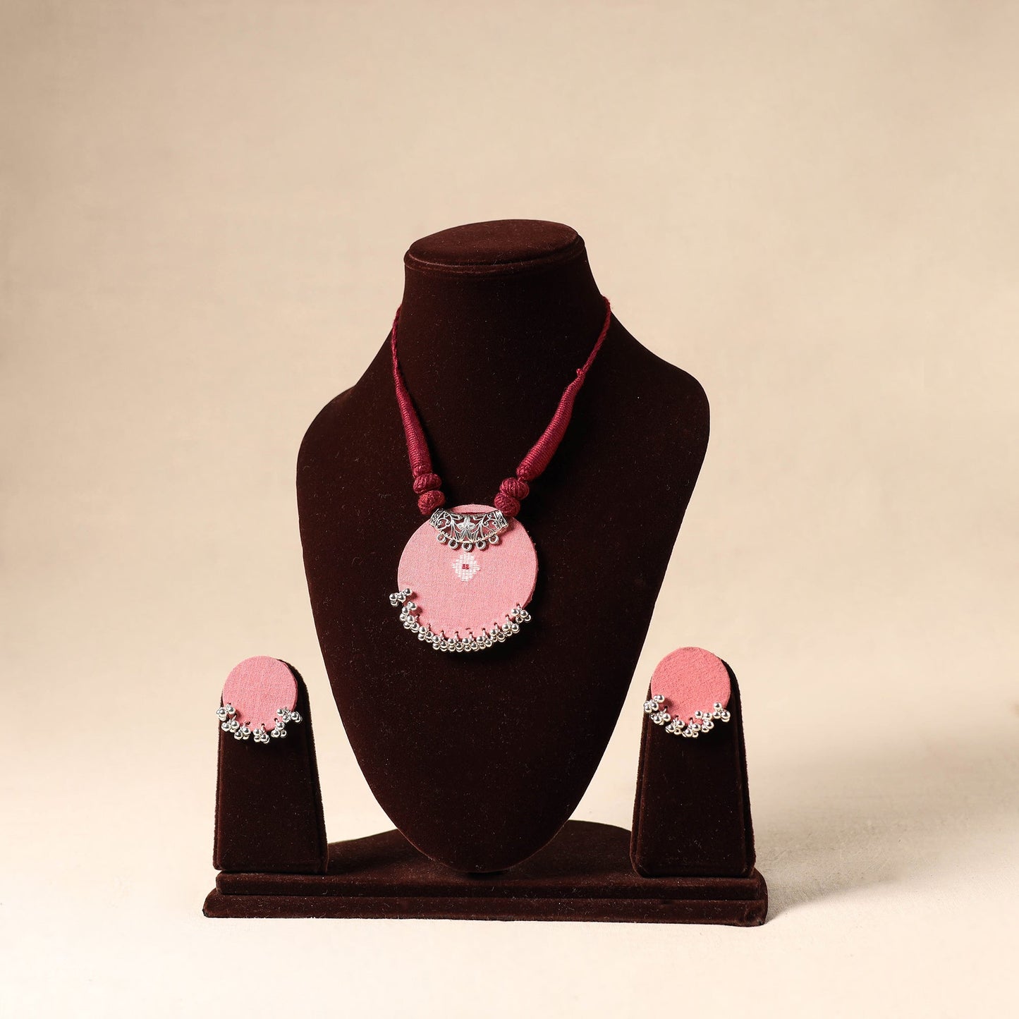 German Silver Fabart Necklace Set