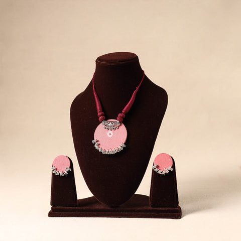 German Silver Fabart Necklace Set