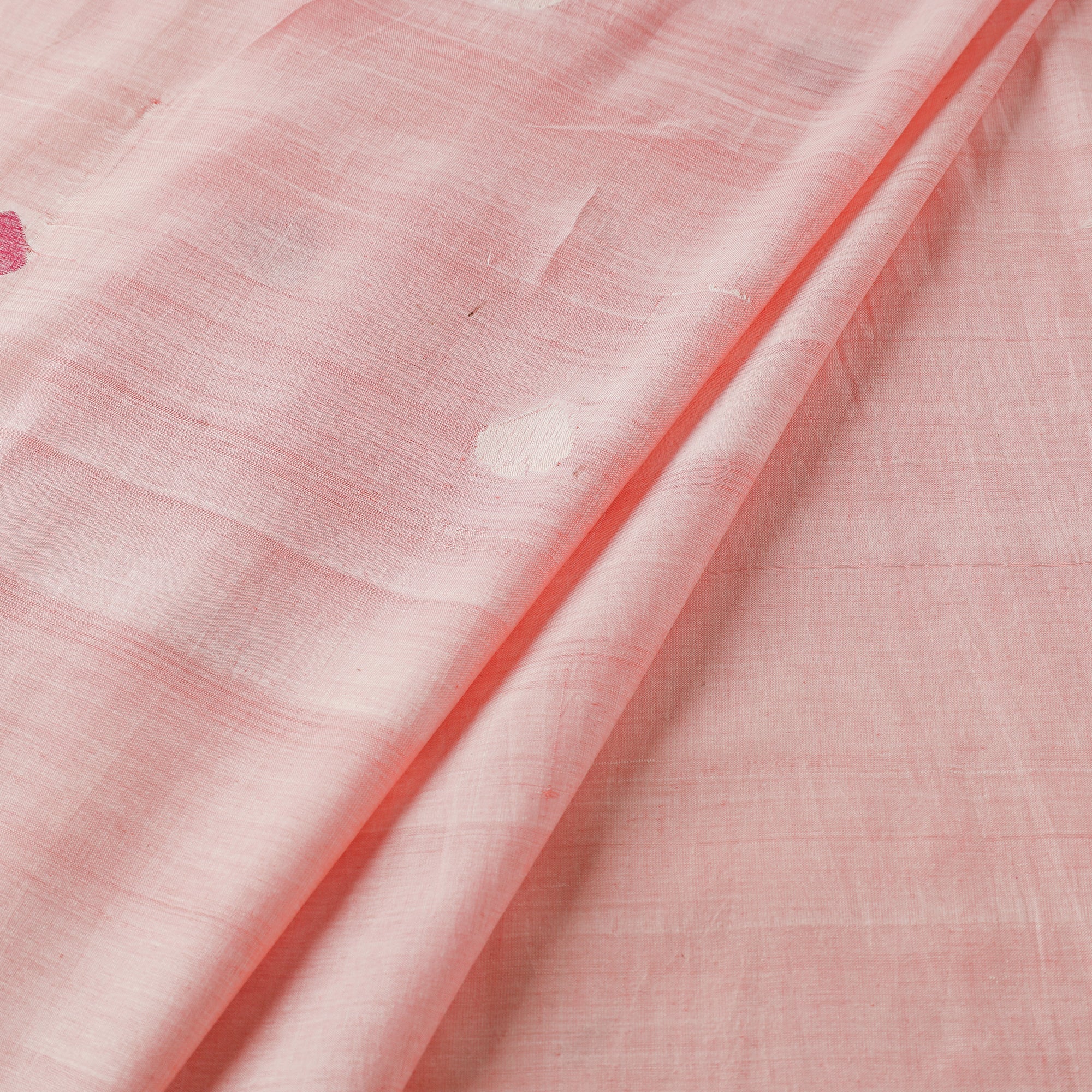  Godavari Jamdani Multicolor Lotus Thread Buti Handloom Cotton Fabric 