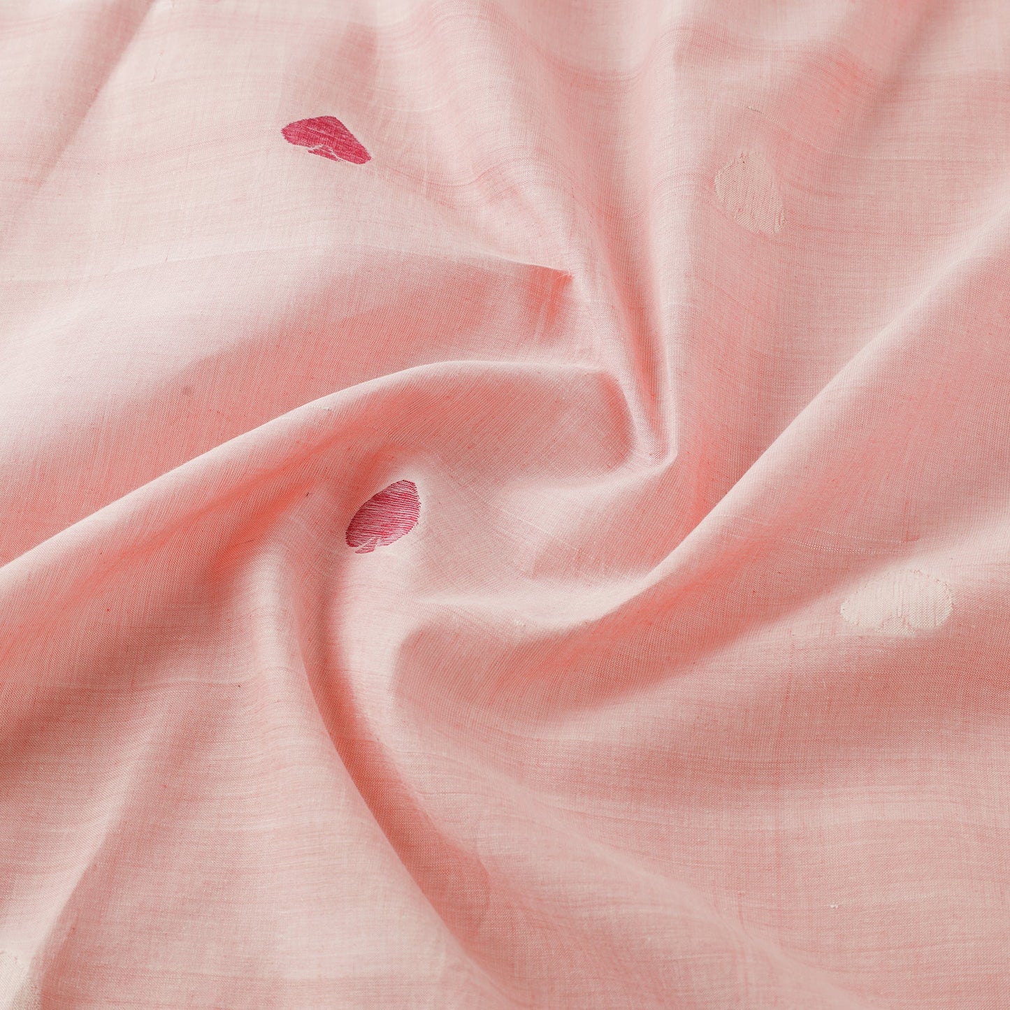  Godavari Jamdani Multicolor Lotus Thread Buti Handloom Cotton Fabric 