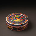  Godna Madhubani Handpainted Stainless Steel Casserole