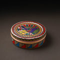  Godna Madhubani Handpainted Stainless Steel Casserole