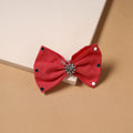 Gs mirror work women’s bow hair clip 46 - handcrafted