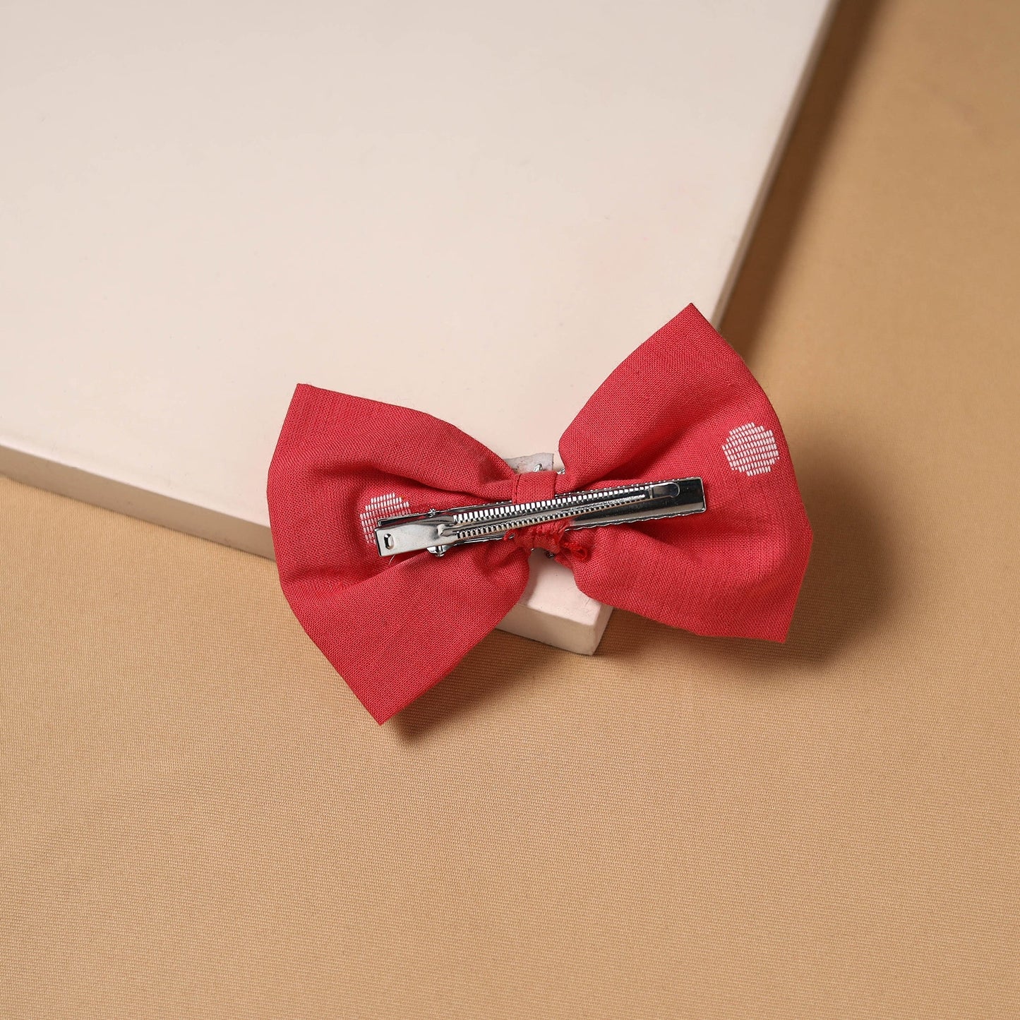 Gs mirror work women’s bow hair clip 46 - handcrafted