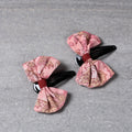  Handmade Gulmohar Flower Tik-Tok Hair Clip (Set of 2) Online l  iTokri.com